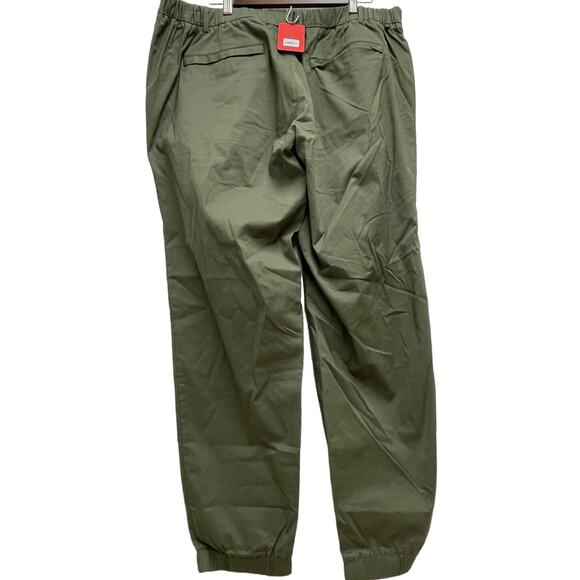 Tommy John NWT Go Anywhere Collection Shadow Green Stretch Jogger Pants 42/43 - Picture 3 of 11
